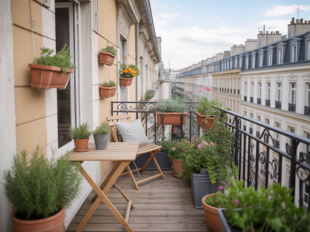 10 astuces pour décorer un petit balcon urbain et en faire un vrai coin de paradis