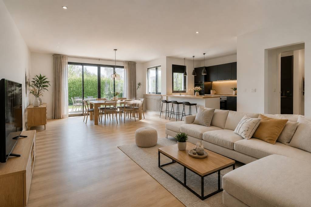 100m2 plan maison 3 chambres 3d : idées d’aménagement pour un intérieur fonctionnel